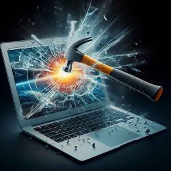 ecran cassé sur macbook air