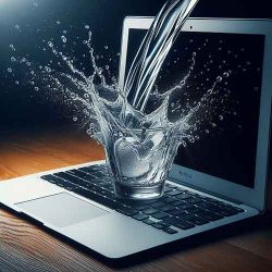 liquide sur macbook air