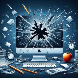 remplacement vitre d'un iMac