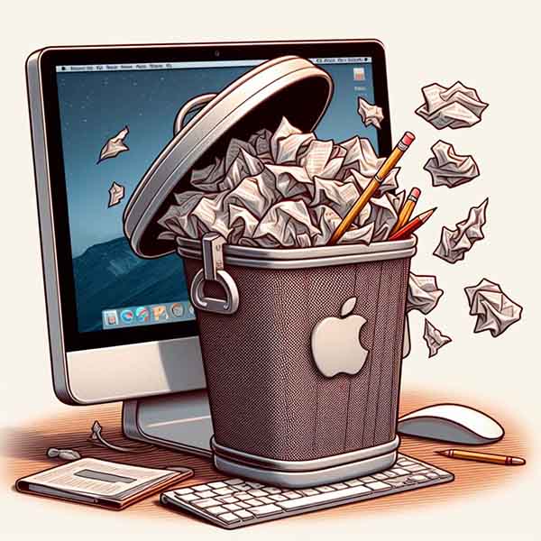 recuperation de fichiers mis à la corbeille sur ordinateur mac