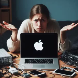 Mac bloqué sur la pomme