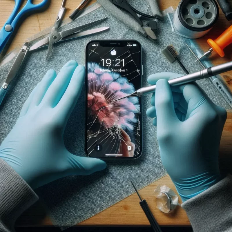 reparation vitre iphone 13 nimes