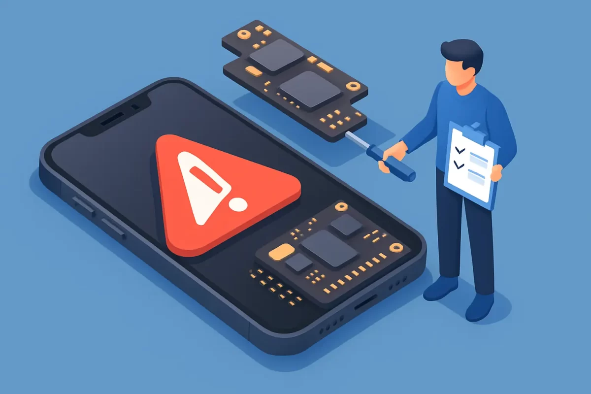 Carte mère iPhone en panne: le bon diagnostic