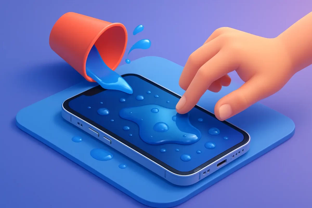 iPhone mouillé: les gestes qui sauvent vraiment