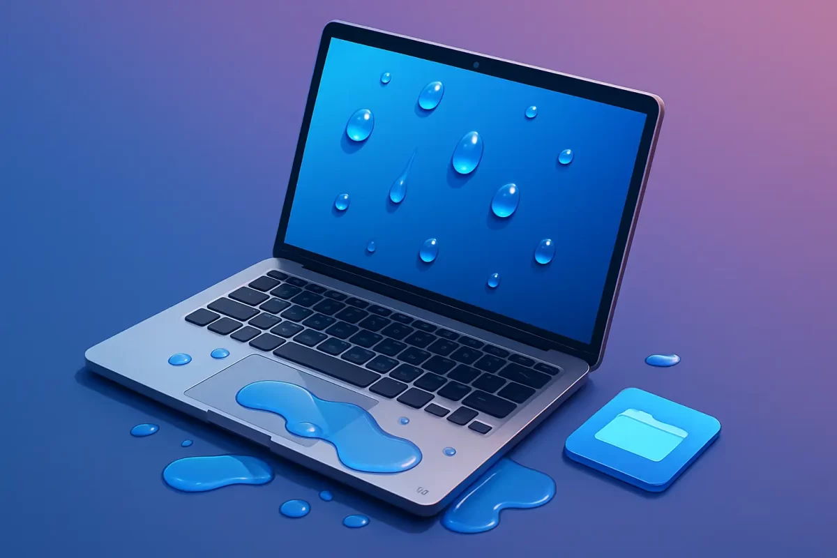 MacBook Pro mouillé: sauver la machine et vos données