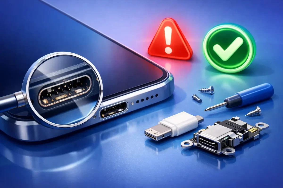 Connecteur Lightning iPhone à remplacer ?