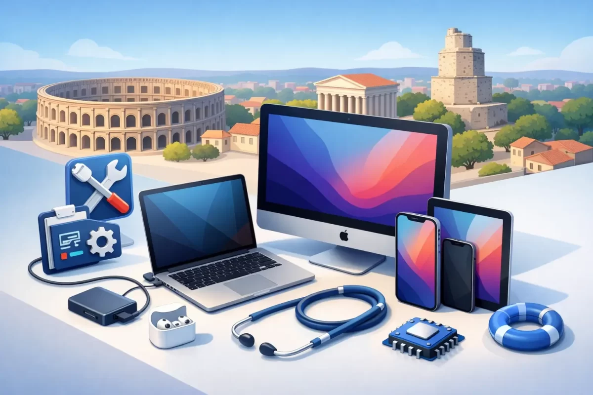 Mac assistance Nîmes - le bon réflexe