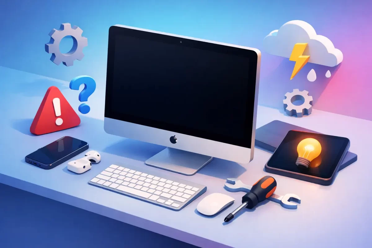 Mac écran noir au démarrage - solutions