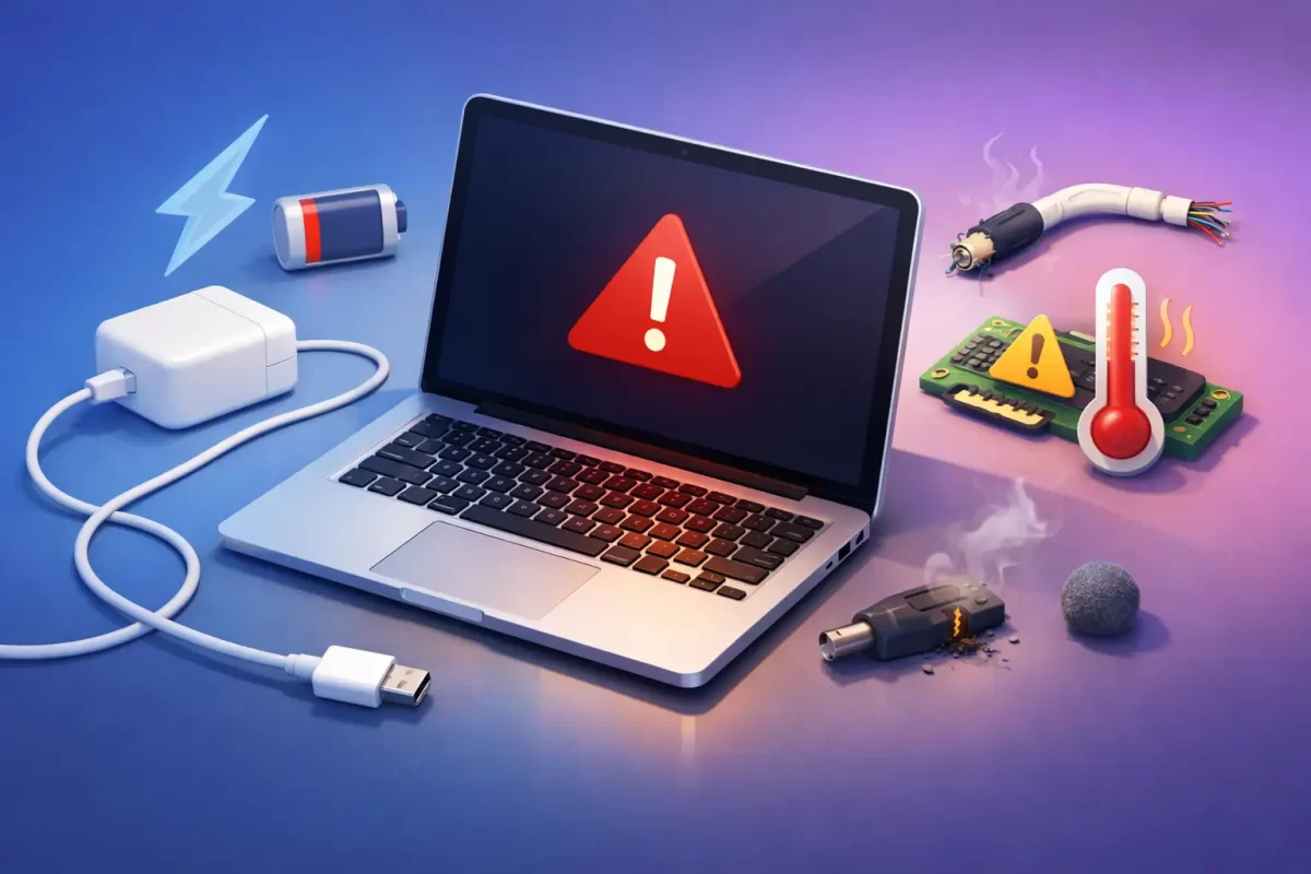 MacBook ne charge plus ? Les vraies causes