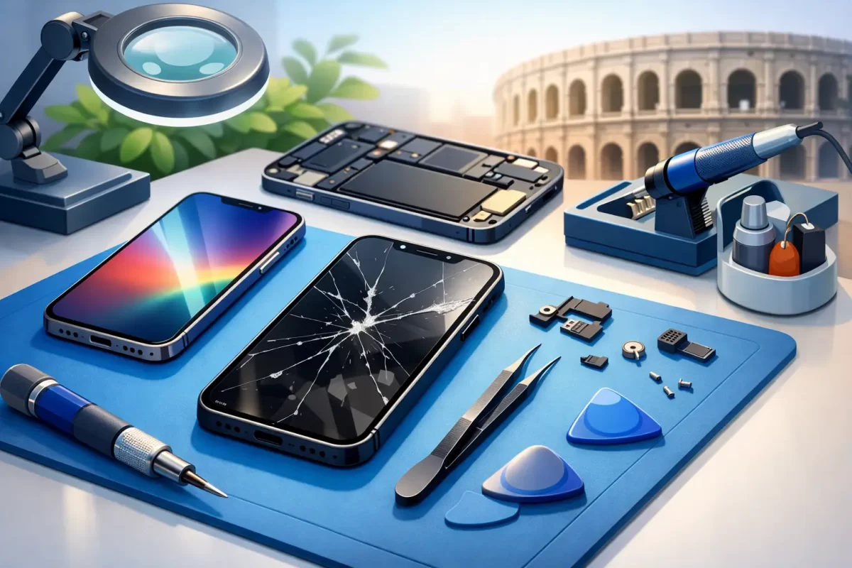 Réparation iPhone écran cassé à Nîmes