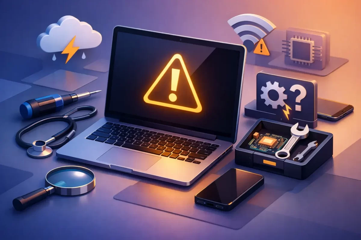 Guide diagnostic Mac qui ne démarre pas
