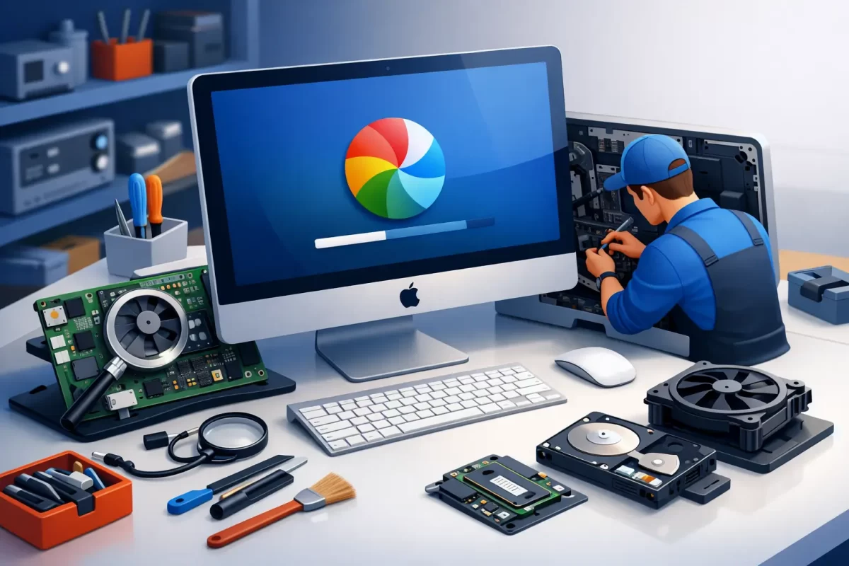 Réparation iMac très lent - solution atelier