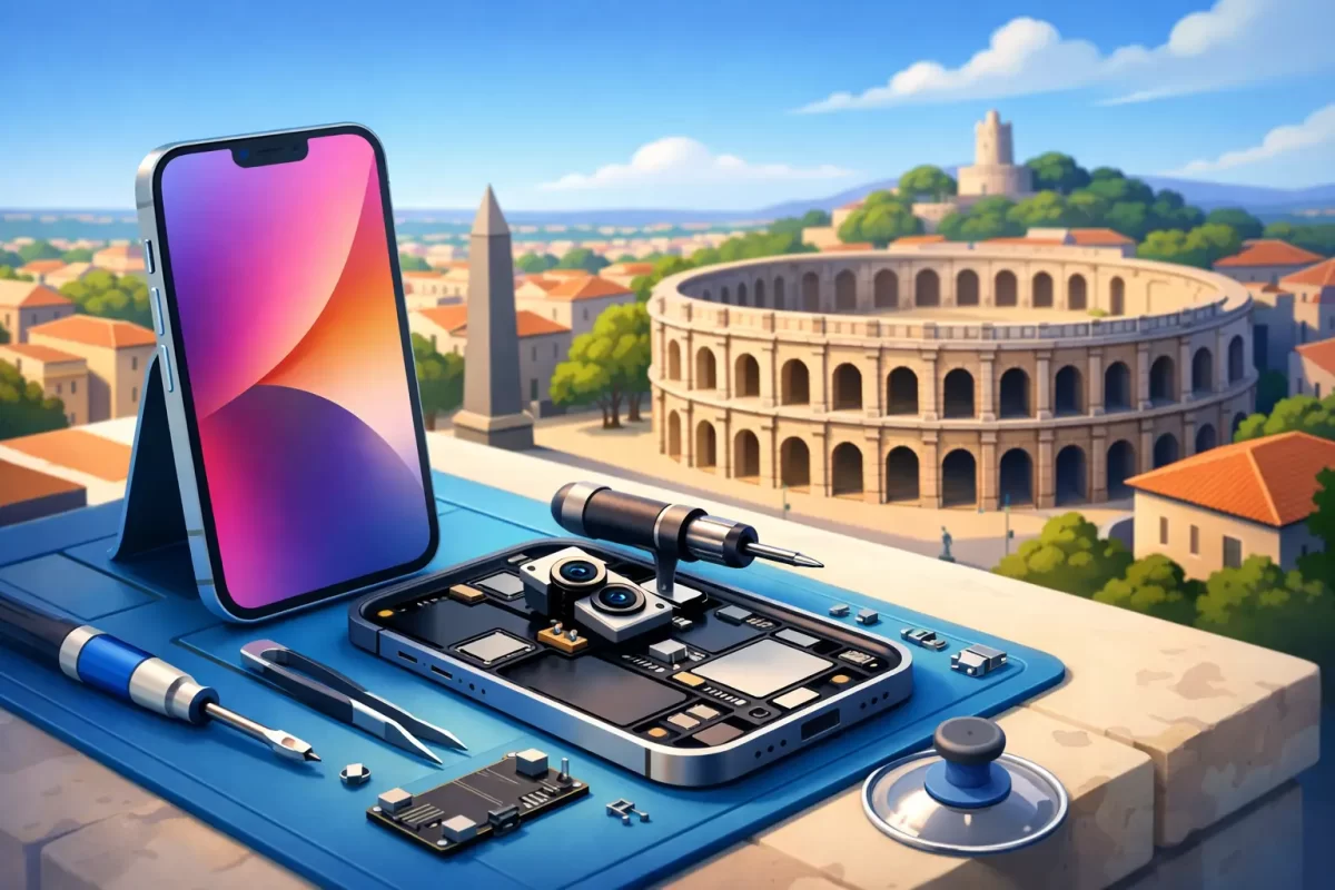 Réparation iPhone 15 à Nîmes sans détour