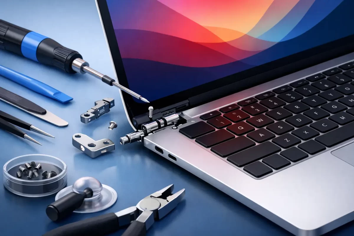 Réparation MacBook Pro charnière écran