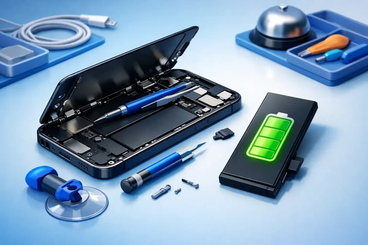 Changer batterie iPhone sans rendez-vous