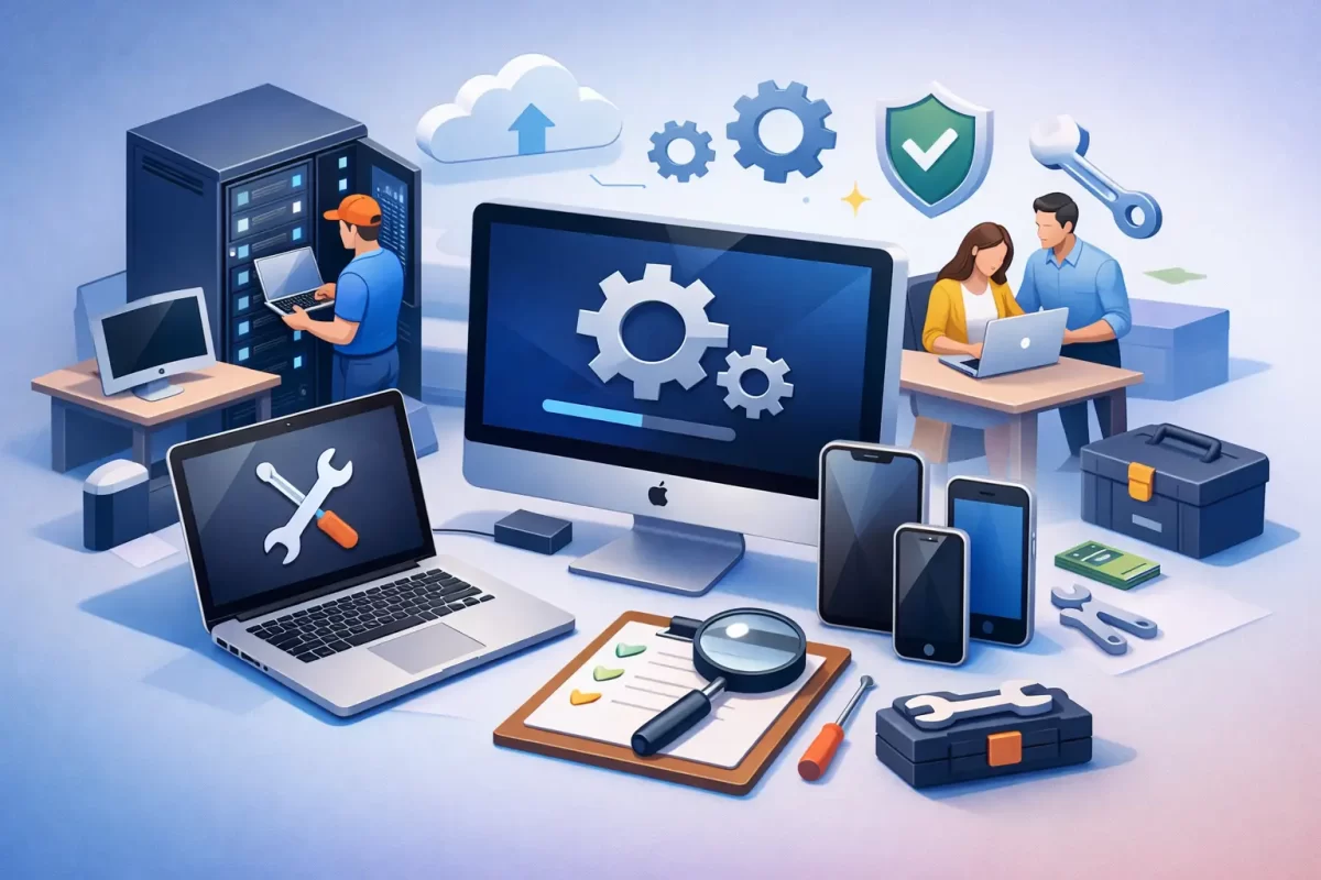 Guide maintenance parc Mac pour PME