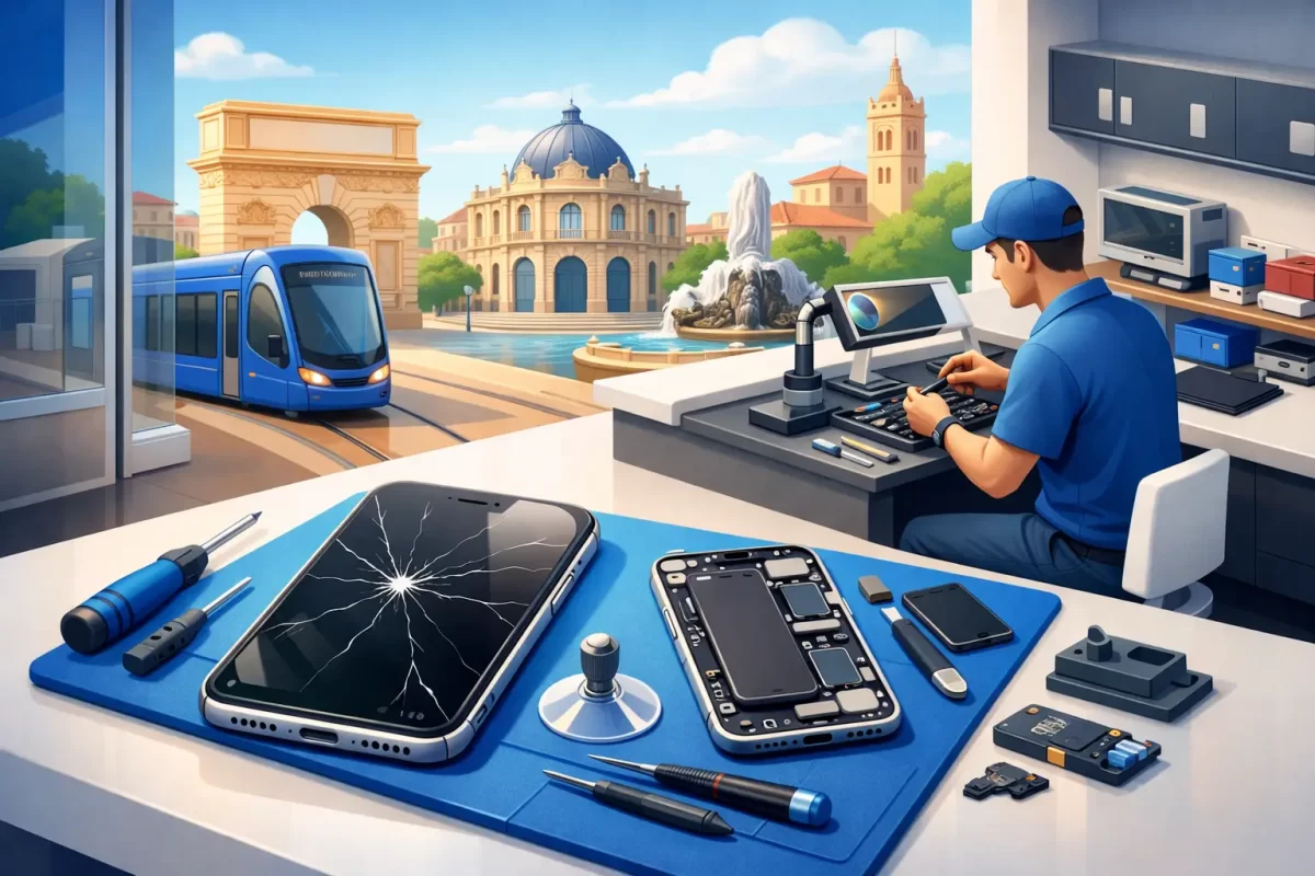 Réparation iPhone Montpellier sans rendez-vous