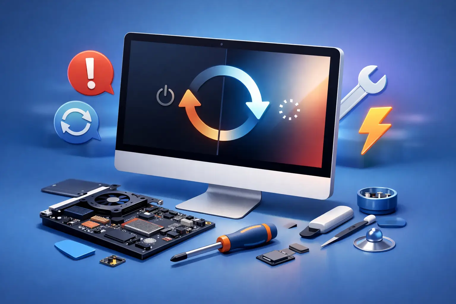 Réparer un iMac qui redémarre en boucle