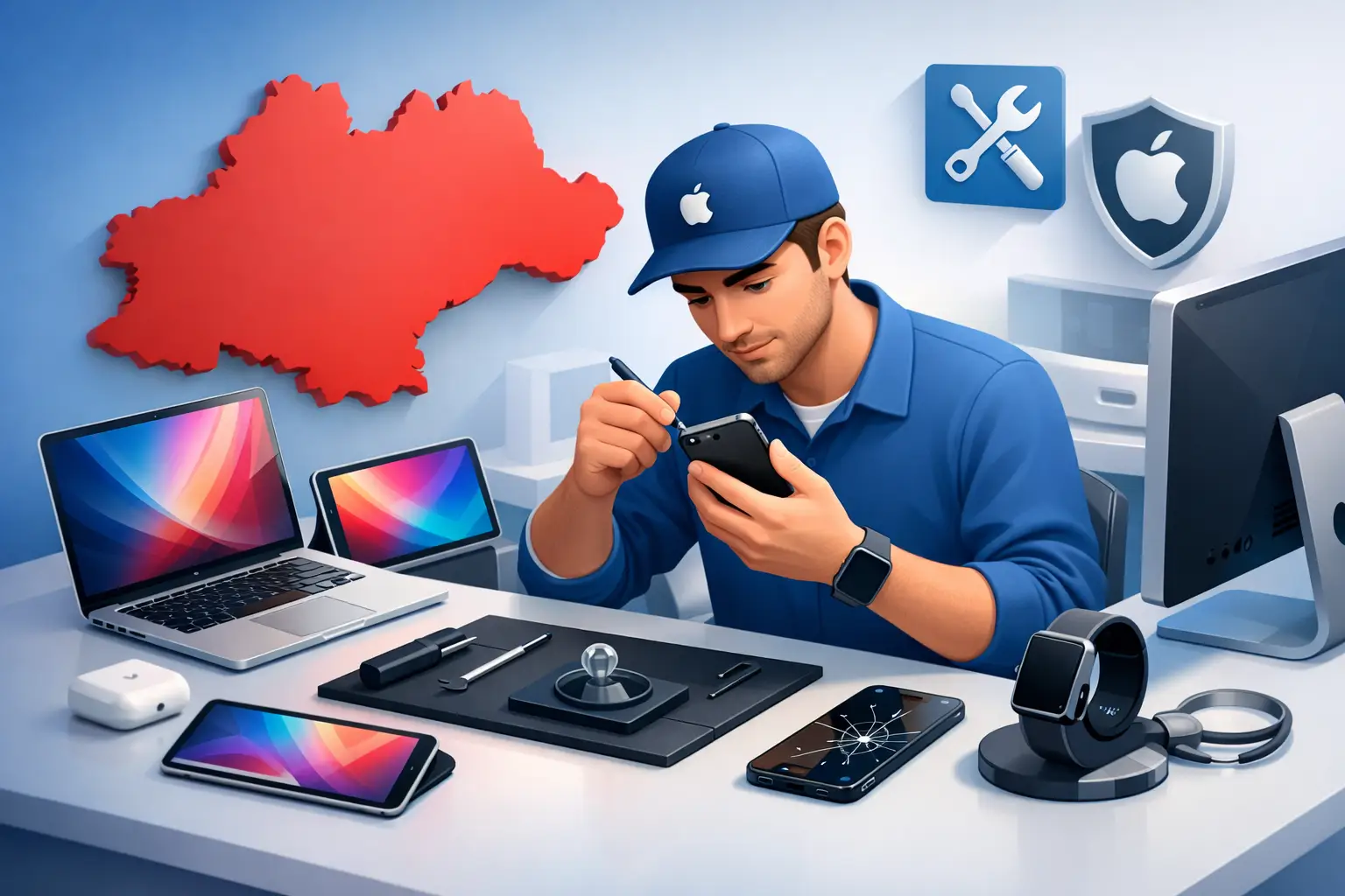 Comment choisir un réparateur Apple en Occitanie
