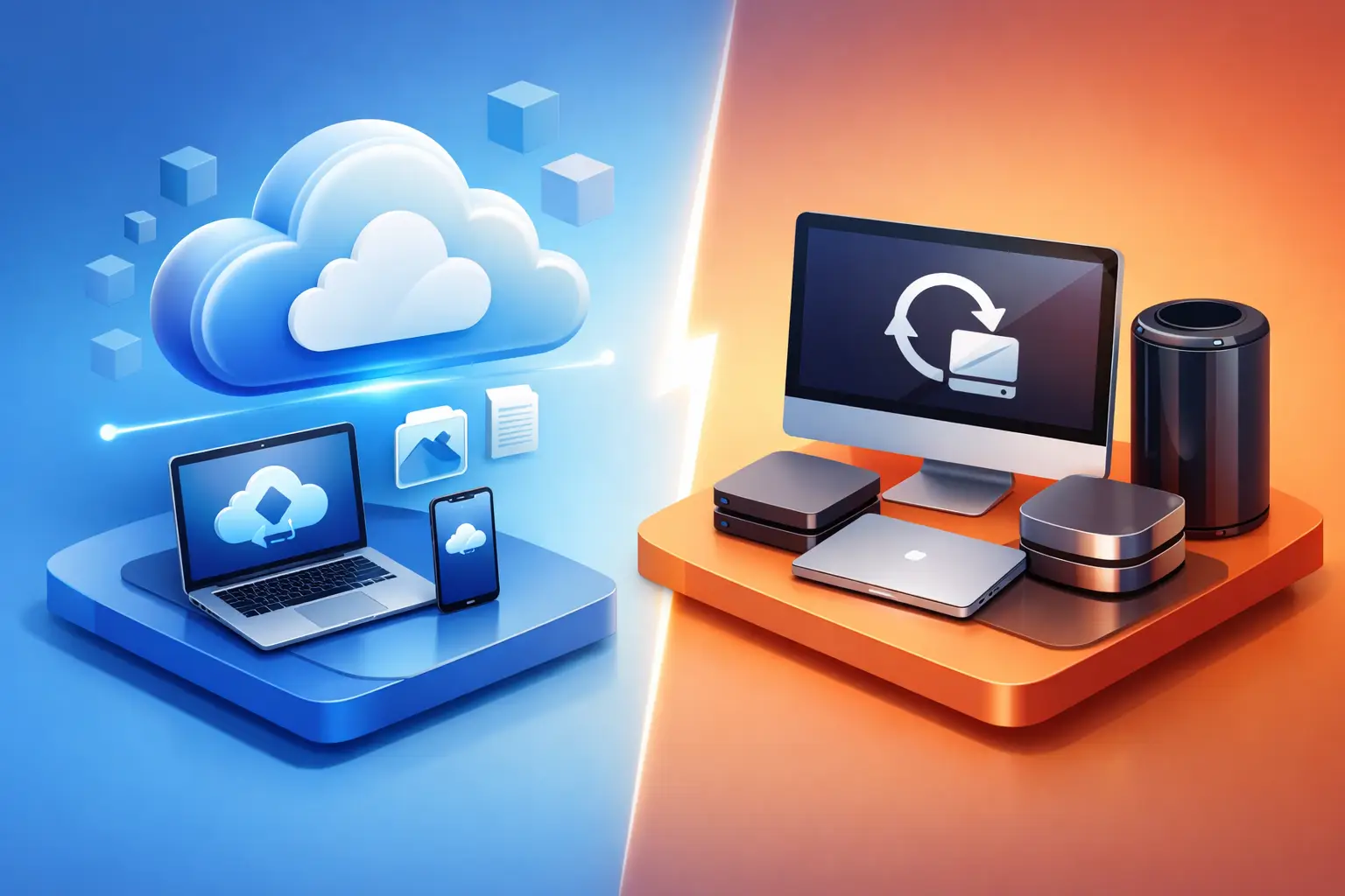iCloud vs sauvegarde Mac entreprise : le bon choix
