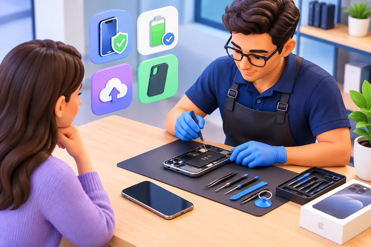 Meilleurs conseils avant une réparation iPhone en atelier