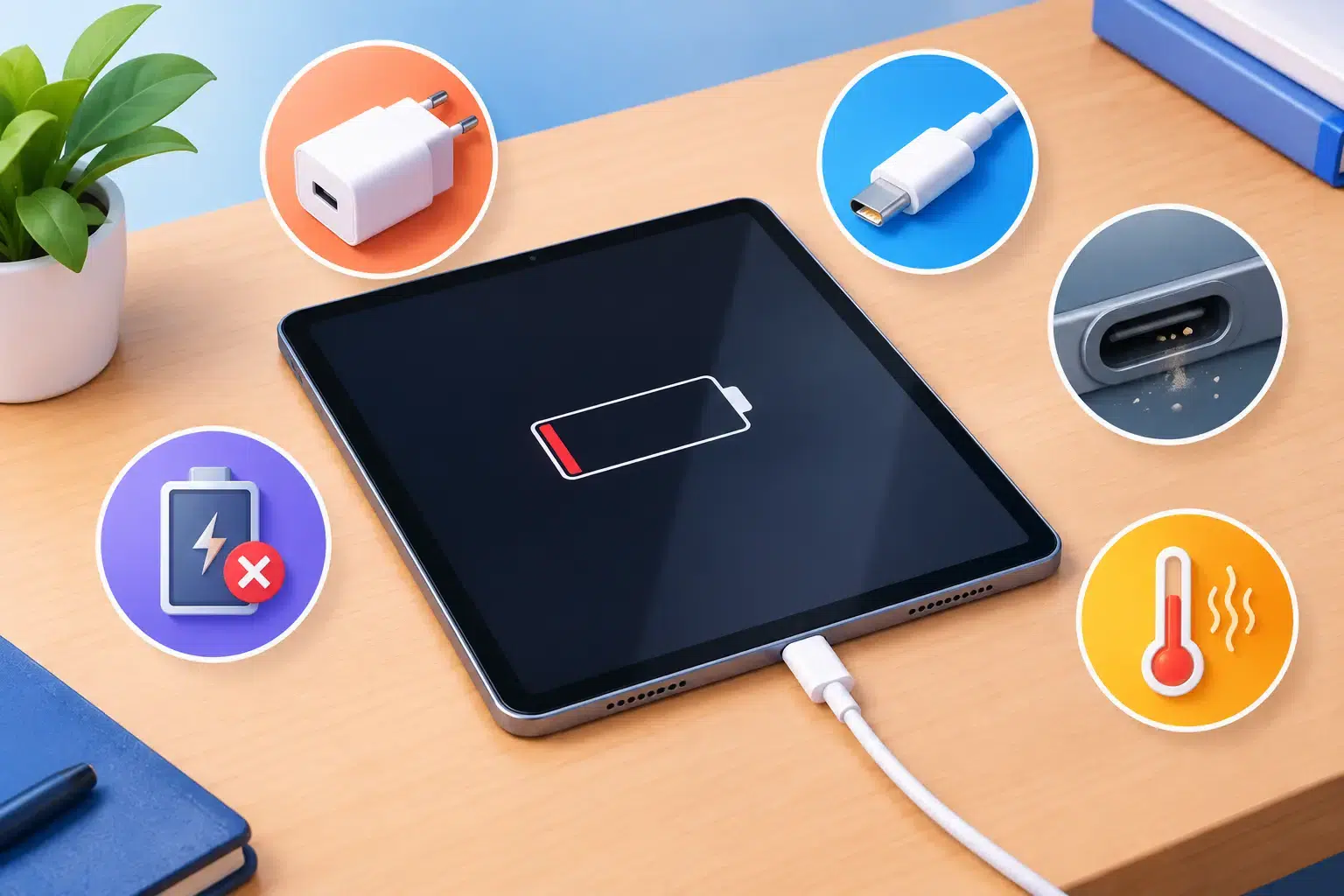 Pourquoi mon iPad ne charge plus : les causes
