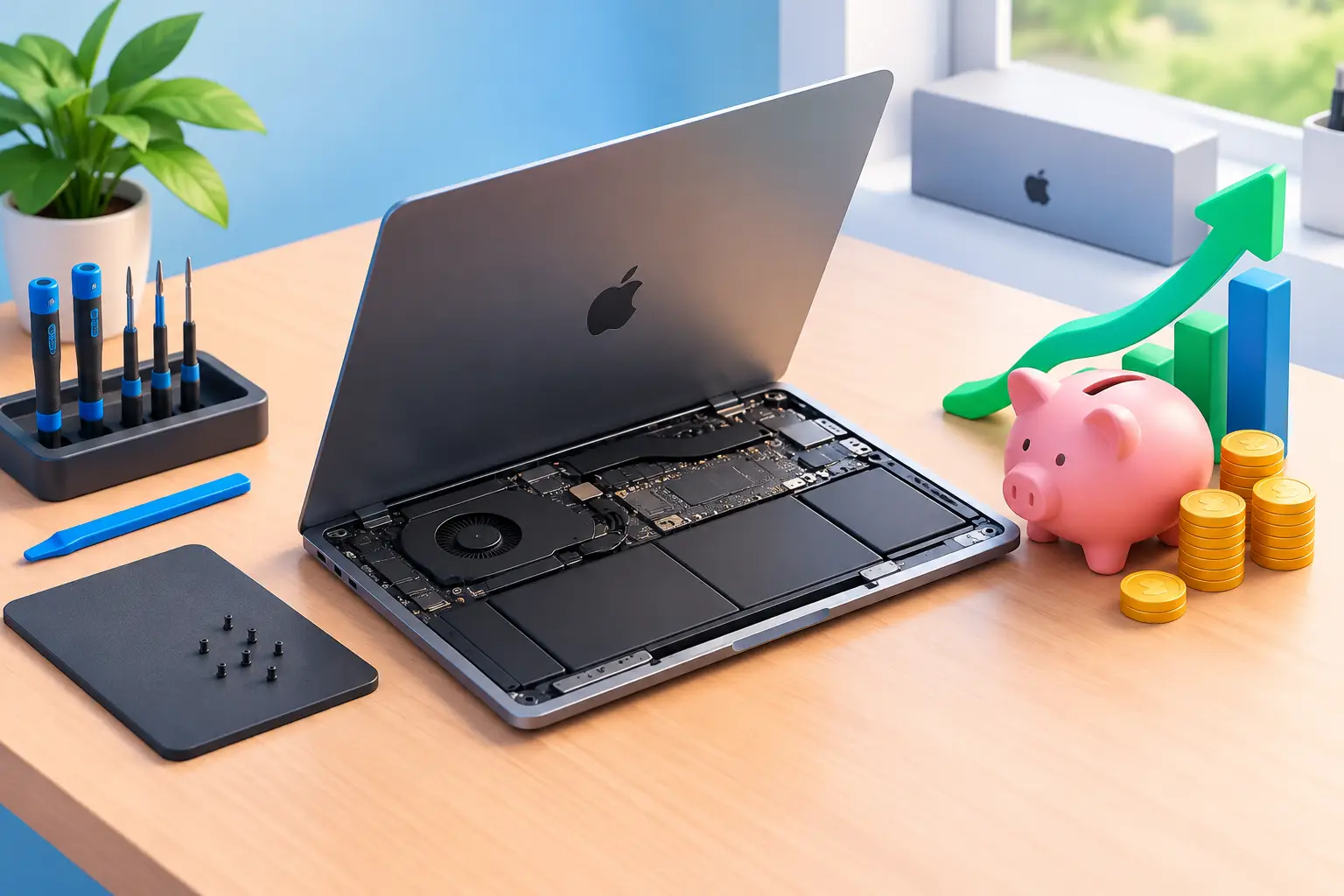 Réparation Mac : quand réparer devient rentable
