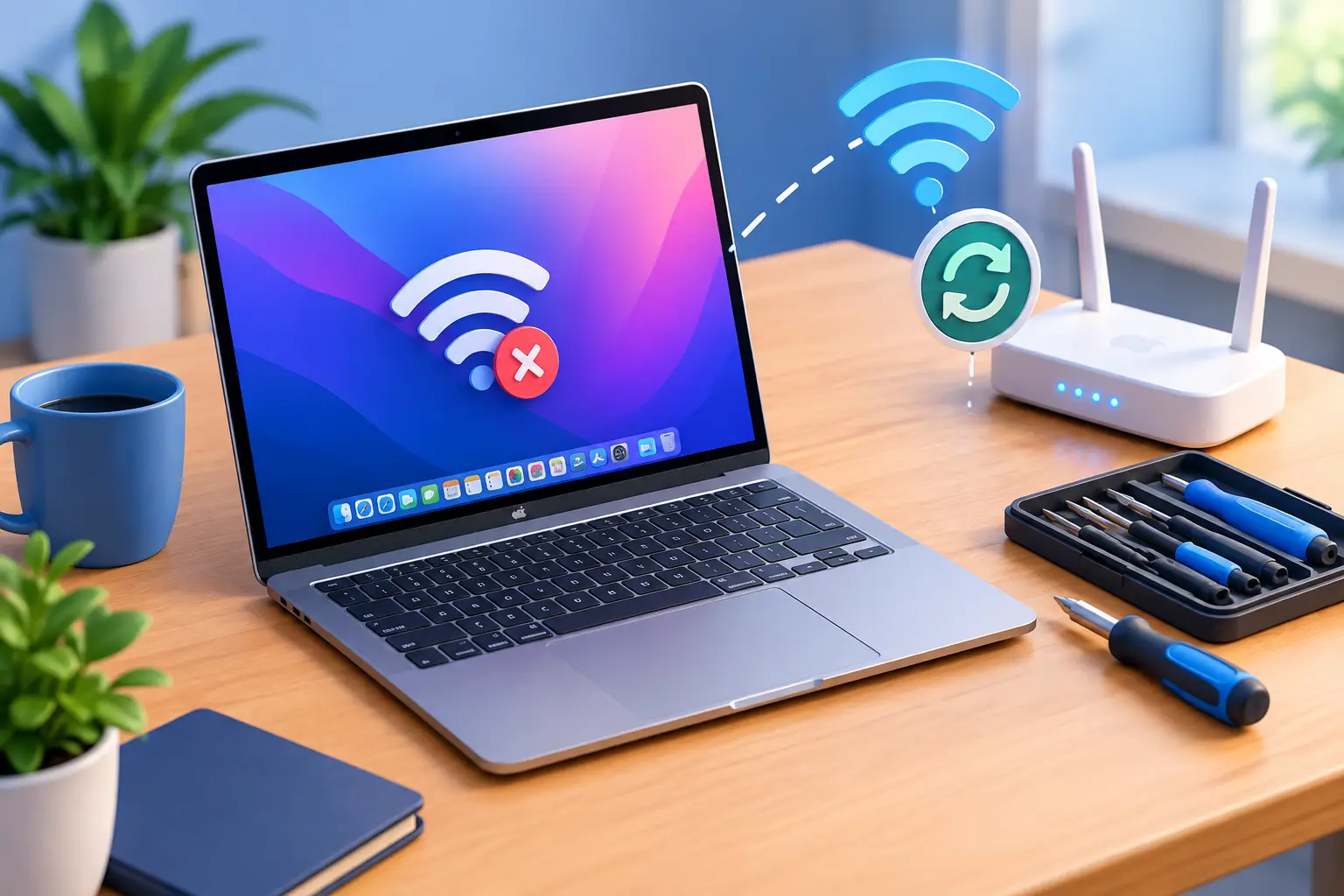 Réparer un Mac dont le Wi-Fi se déconnecte souvent